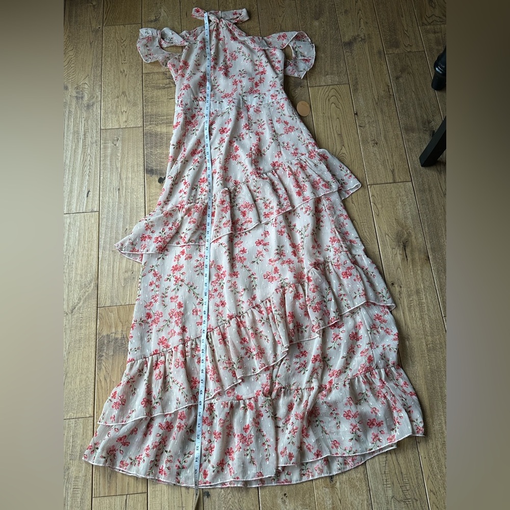 NEW Style Cheat High Neck Floral Maxi Dress size 6 - Picture 12 of 13